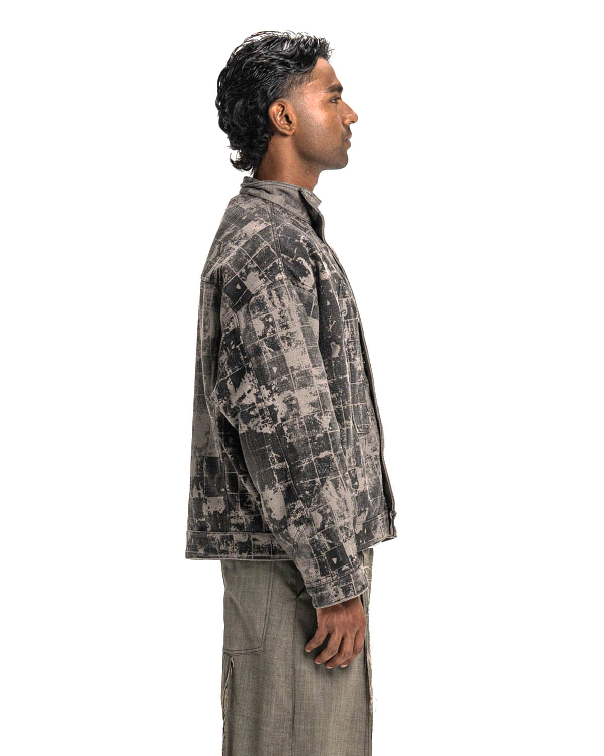 High Neck Worker Jacket