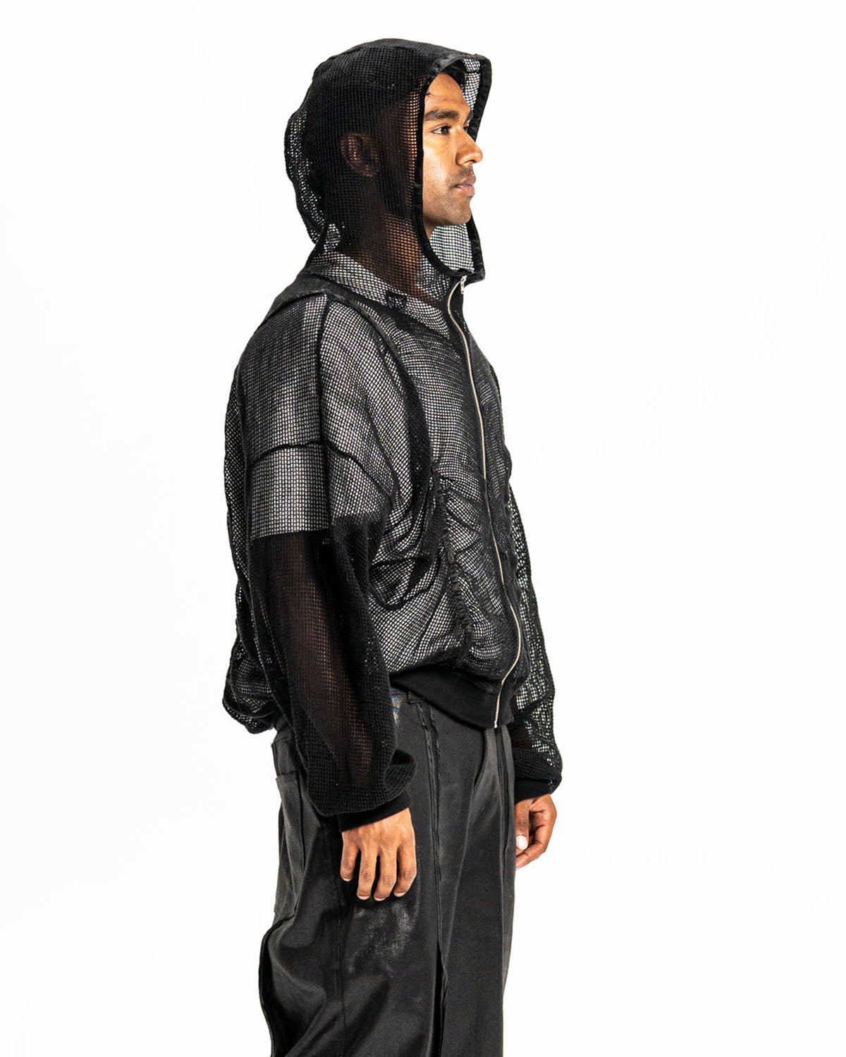 Mesh Hoodie