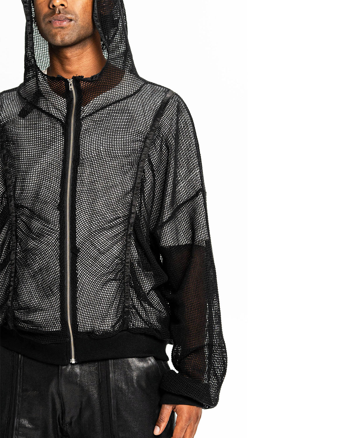 Mesh Hoodie