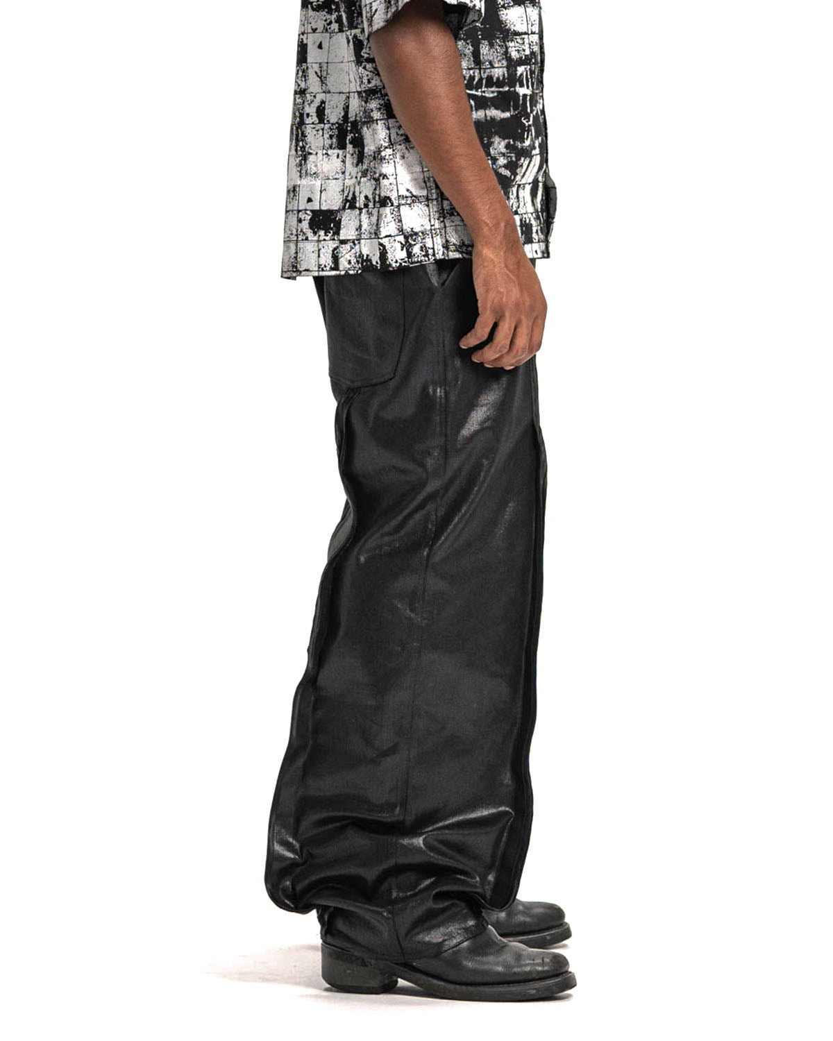 Wax Denim Pants