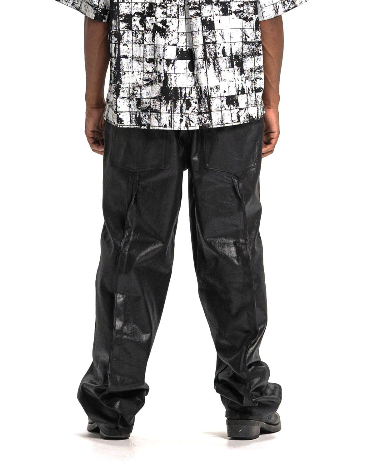 Wax Denim Pants